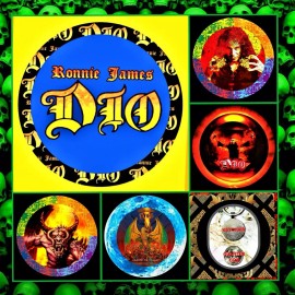 DIO RONNY JAMES FIVE KEYCHAINS