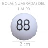 GC Bolas Para Bingo Tombola Rifas Del 1 Al 90