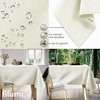Filumi Tablecloth 140 x 240 cm Cream Washable for Indoor