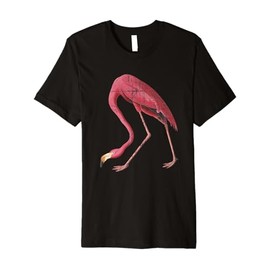 Pink Flamingo Bird of Paradise Premium T-Shirt