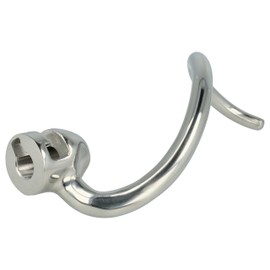 vhbw Dough Hook Compatible with KitchenAid KSM100, KSM103, K45, K45SS, KSM105 Food Processor - Mixing Hook, 18 x 6 cm, Stainless Steel, Silver