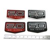 1pc Rear Deck Lid 5.0 Emblems Tailgate 3D Badge Replacement