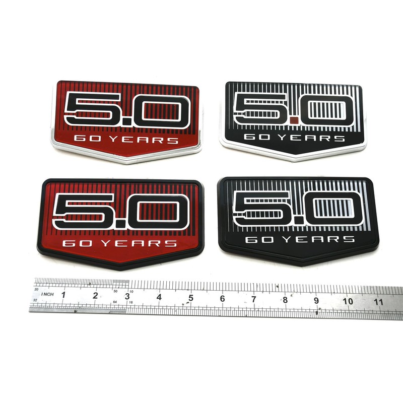 1pc Rear Deck Lid 5.0 Emblems Tailgate 3D Badge Replacement
