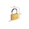 Sterling BPL125 BPL Brass Padlock, 25MM