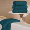 BOUTIQUO Ultra Soft 6-Piece Hand Towel Set 16x28-100% Ringspun Cotton