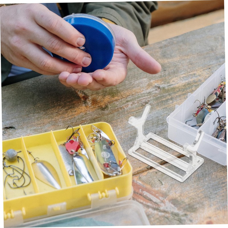 BESPORTBLE Fishing Lure Display Stand Large Capacity Abs Material Rack