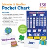 Learning Resources Calendar & Weather Pocket Chart - Classroom Must