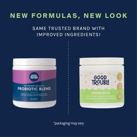 Good Trouble Pets Probiotic Supplement for Dogs - Chicken Flavor, 30 Chews - Enhanced Digestive Support (Packs of 2)