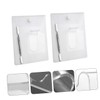 Outanaya 2Pcs Art Mixing Palette with Spatulas Durable and Reusable