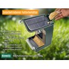 Berger & Schröter Bird Feeder with 1080P Camera, Solar Water