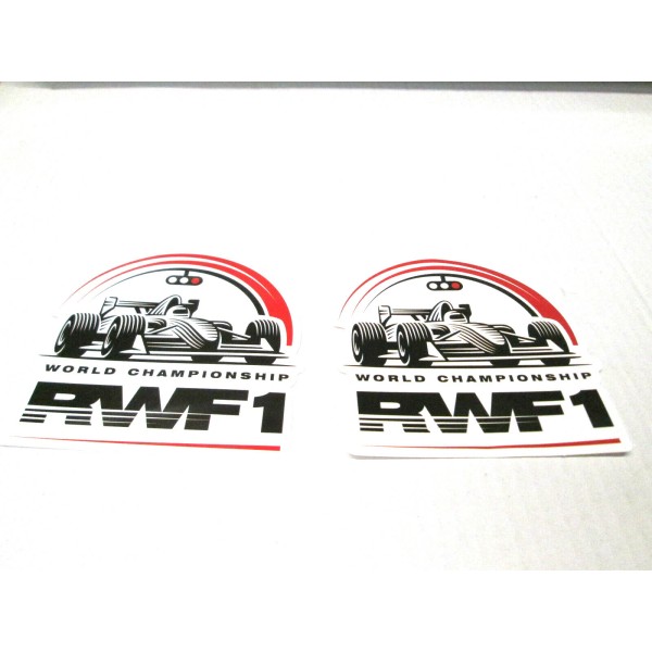 2-3/4" X 3" PAIR RWF 1 WORLD CHAMPIONSHIP R W