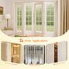 KOVOSCH 24-Inch Bifold Door Hardware Kit with Track, Closet Door