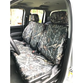 Durafit Seat Covers,C1143-NCLC, Waterproof New Conceal Camo Endura compatible with 2014-2019 and 2020 Classic Chevy Silverado and GMC Sierra Front 40/20/40 Split Bench Seat with Opening Console.