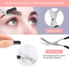 Smilcloud 11pcs Eyebrow Set Eyebrow Razor Eyebrow Scissors Eyebrow Tweezers