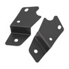 1 Pair A Pillar LED Light Brackets Black Powder Coating