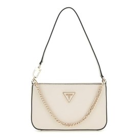 GUESS Noelle II Mini Top Zip Shoulder Bag Bone