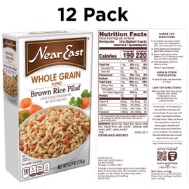 Near East Brown Rice Whole Grain Blends , 6 Ounce Boxes (Pack of 12) (B000GZY9AQ)