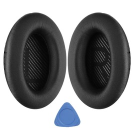 YOCOWOCO Ohrpolster für Bose Quiet Comfort 35 (QC35) und Quietcomfort 35 II (QC35 II) Ersatz Ohrpolster Mit weichem Protein Leder, Ohrpolster Ohrkissen für Bose QC 35/35II Kopfhörer