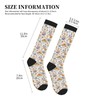 famliihw Retro Flowers Mushroom Compression Socks Knee High Supports Socks