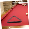 Abaodam Mini Billiard Balls Triangle Rack Durable Pool Table Accessory