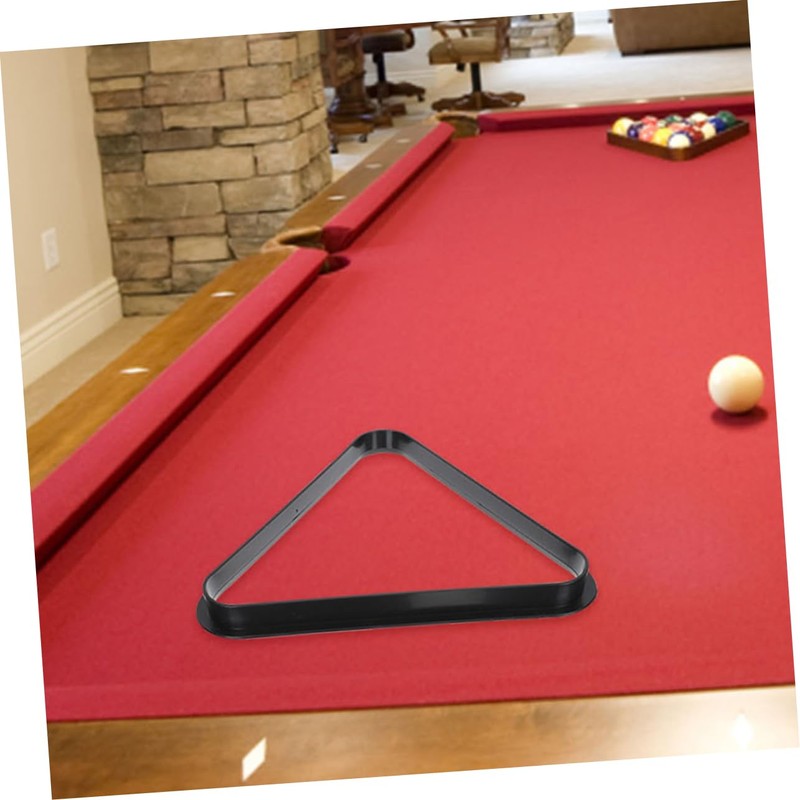 Abaodam Mini Billiard Balls Triangle Rack Durable Pool Table Accessory