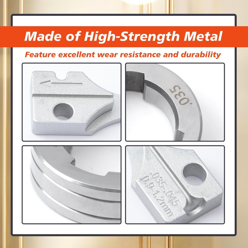 Mhrxusd KP1696-035S Drive Roll Kit V-Groove .035 In Solid Wire
