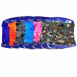 3D Cool Scarf Multi-functional Face Cover Mask FREE Khaki