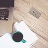 Legrand Wiremold RD2RNI radiant Furniture Power Center, Recessed Power Strip,