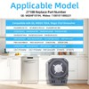 2718B Dishwasher Drain Pump Replacement Compatible with GE WG04F10194, Midea