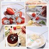 15 Pcs Silver Mini Shovel Spoons and Fork Set for