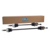 TRQ Front CV Axle Shaft Assembly Set Compatible with 12-17