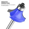 KOWOOD Router Bits Sets of 24A Pieces 1/4 Inch Shank