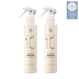Mise-en-scène [Bargain Special] Mise-en-scène Salon 10 No-Wash Ampoule Treatment 200ml, 2 Pieces / [득템특가] 미쟝센 살롱10 노워시 앰플 트리트먼트 200ml, 2개