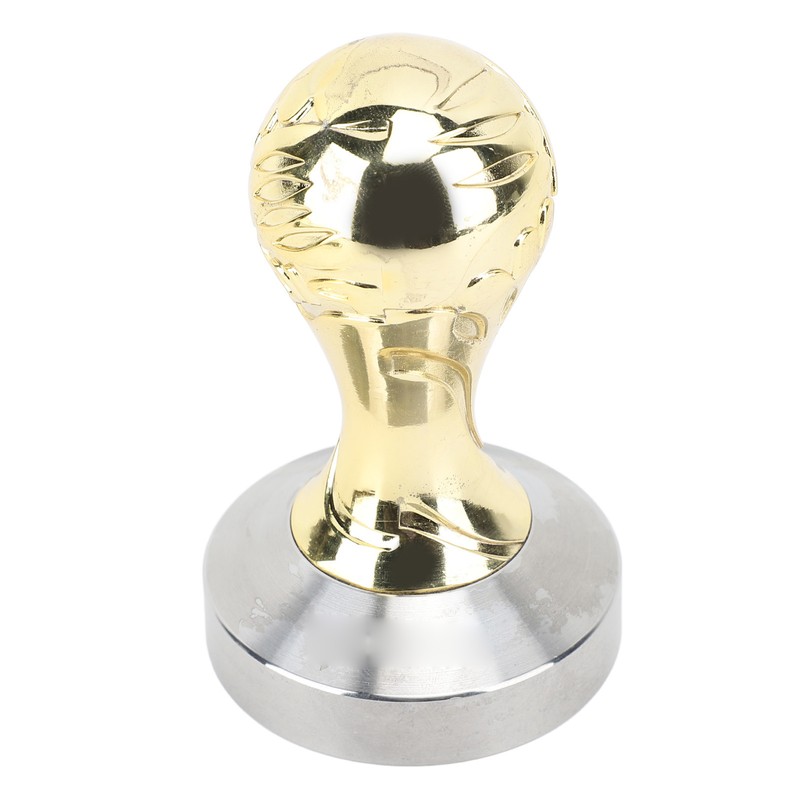 Coffee Tamper 58mm Handle Stainless Steel Ergonomic Coffee Press Tamper