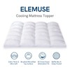 ELEMUSE RV King Mattress Topper for Back Pain, Extra Thick
