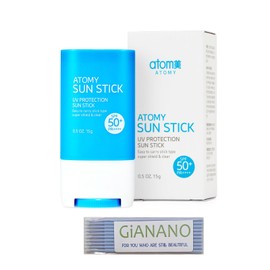 Convenient & Refreshing Facial Sun, Non-Greasy, Travel-Friendly, For Atomy Sun Balm Stick (0.53oz)