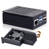 GeeekPi ABS Case with Armor Lite V5 Active Cooler for