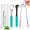 Janety Set de 3 Limpiador de Lengua, Raspador de Lengua