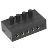 HA400 Ultra Compact 4 Channel Stereo Headphone Amplifier Low Noise