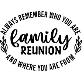 SEC Apparel Family Reunion Iron On Transfers Patches Decals Vinyl Applique for T Shirts Fabric Clothing 1