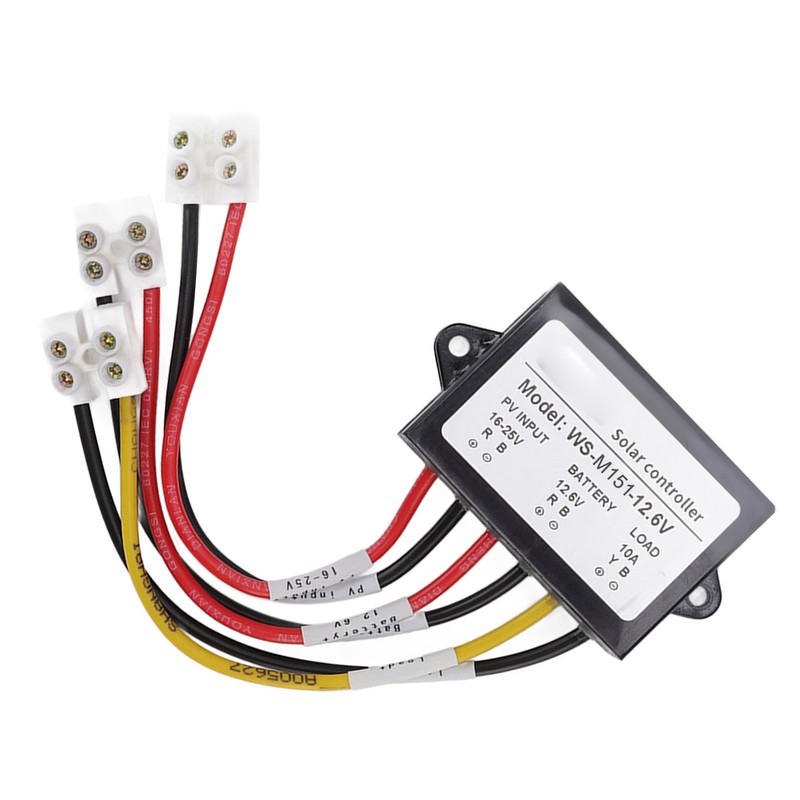 MPPT Solar Controller 150W 10A Photosensitive Night Load Output Solar