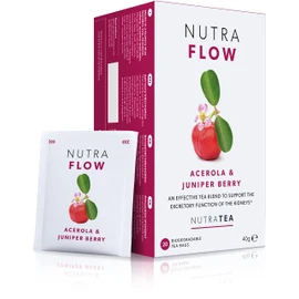 NUTRAFLOW - UTI Tea | Urinary Infection Tea | Cystitis Tea - Eases Discomfort Within The Urinary Tract - Includes Cranberry & Uva Ursi - 120 Enveloped Tea Bags - by Nutra Tea - Herbal Tea - (6 Pack)