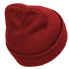 TOP HEADWEAR Mens Womens Solid Color Long Beanie, Rust