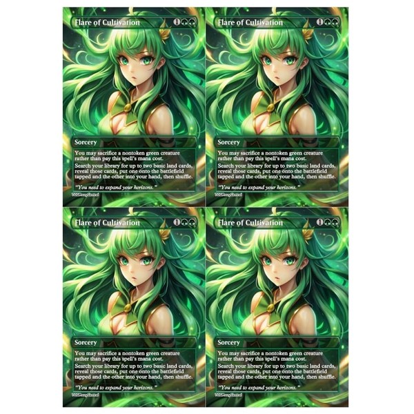 4x | Flare of Cultivation | Anime | Full Art
