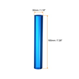 PATIKIL Ping Pong Rubber Roller, Table Tennis Roll Stick Bar Crystal DIY Sticky Tool for Assemble Table Tennis Racket, Blue