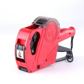 Duodeli MX-5500 8 Digits Price Tag Gun Marking Machine w/Sticker Labels Ink Roller Set