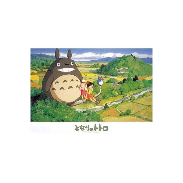 Totoro Puzzle (108 Pieces) 18.2 X 25.7 cm
