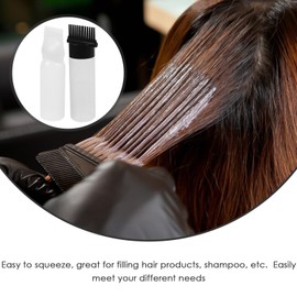 minkissy Root Comb Applicator Bottles Hair Oil Dispenser Set Styling Tools for Diy Hair