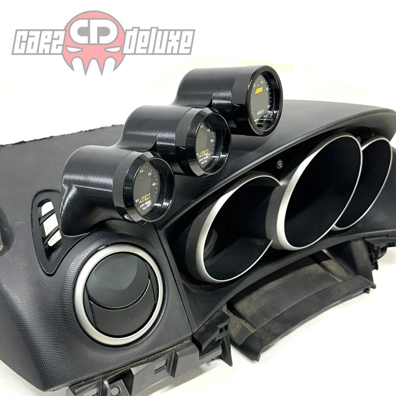 CARZDELUXE Triple gauge pod mount for 2004-2008 Mazda 3 functional