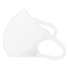 Advanced SMArt SLT-06 3D Non-Woven Mask, Light White, Regular Size,